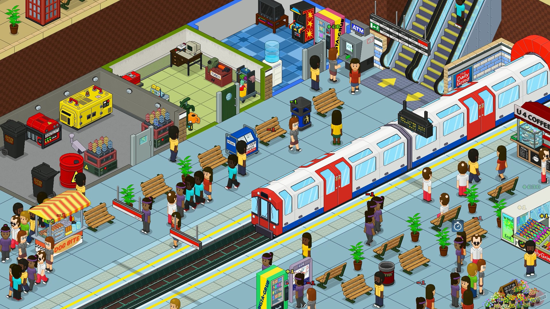 Скриншот из игры Overcrowd: A Commute 'Em Up - 42