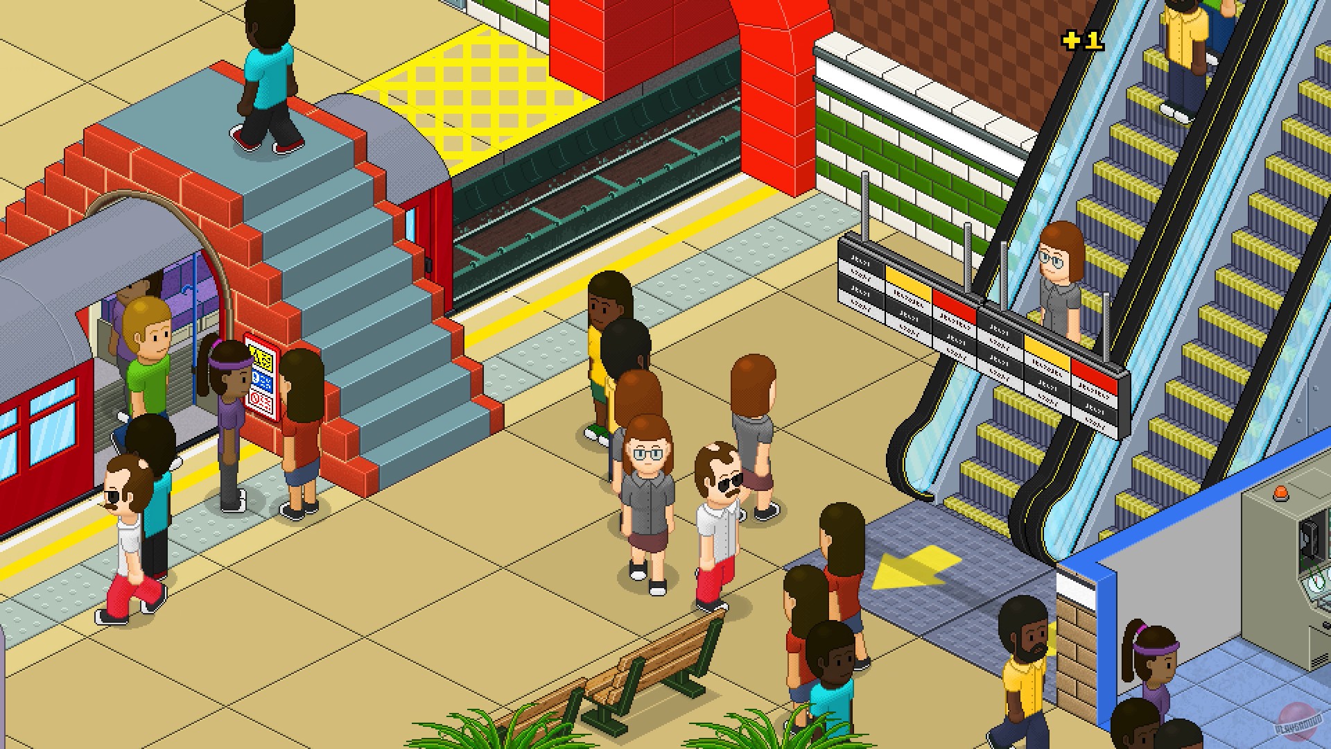 Скриншот из игры Overcrowd: A Commute 'Em Up - 25