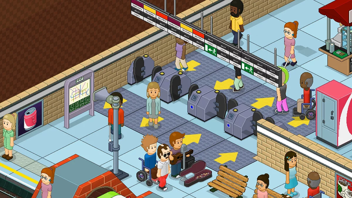 Скриншот из игры Overcrowd: A Commute 'Em Up - 11