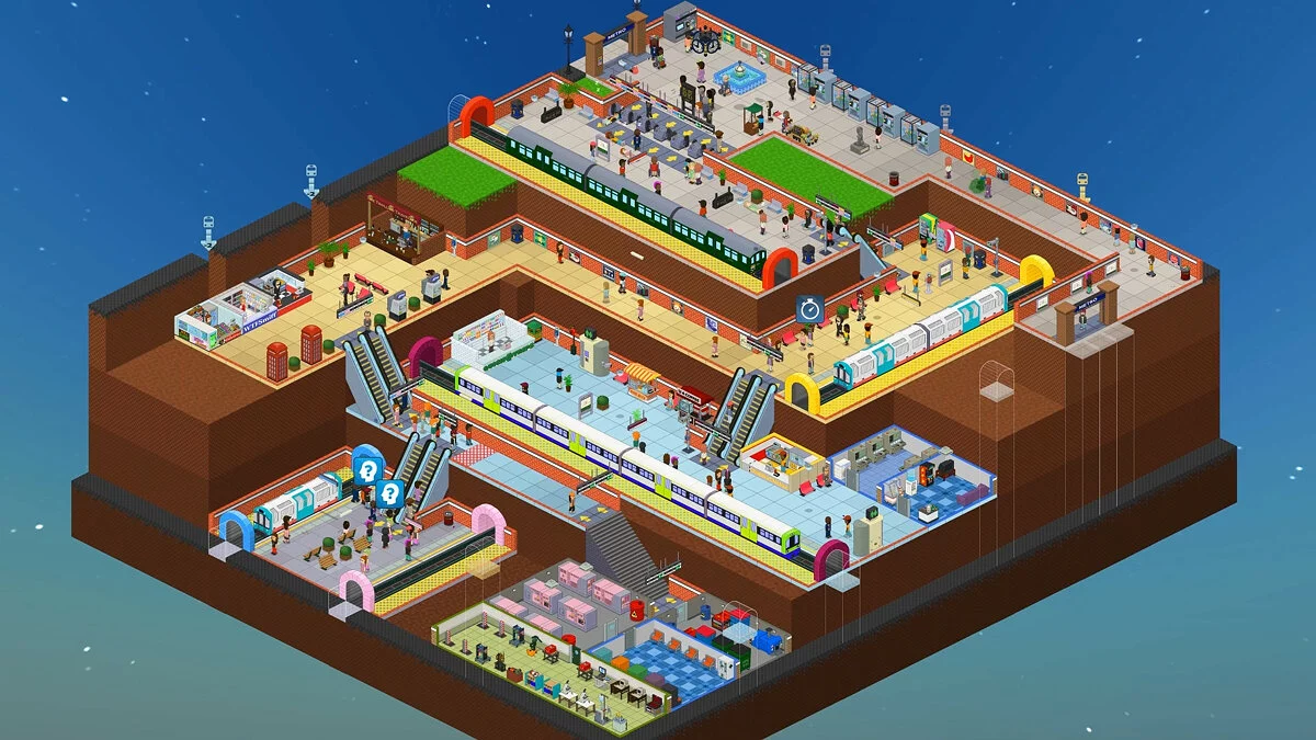Скриншот из игры Overcrowd: A Commute 'Em Up - 21