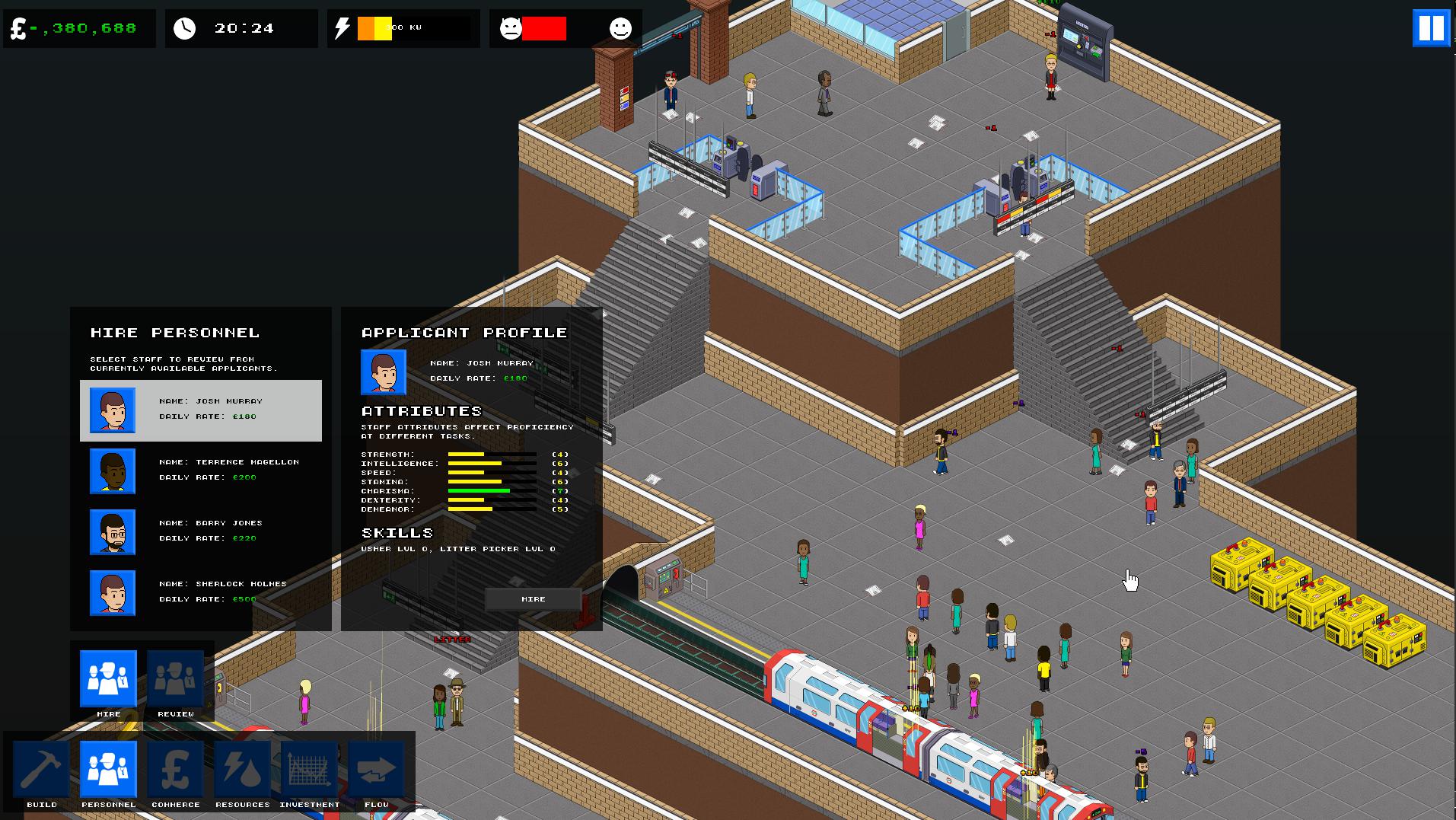 Скриншот из игры Overcrowd: A Commute 'Em Up - 14
