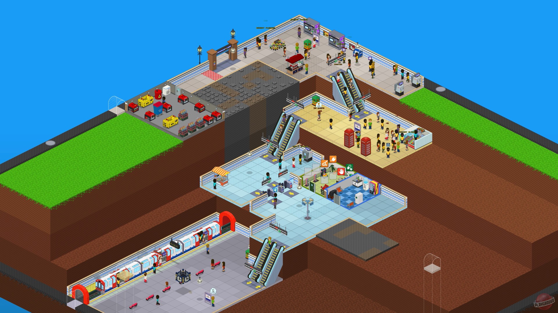 Скриншот из игры Overcrowd: A Commute 'Em Up - 22