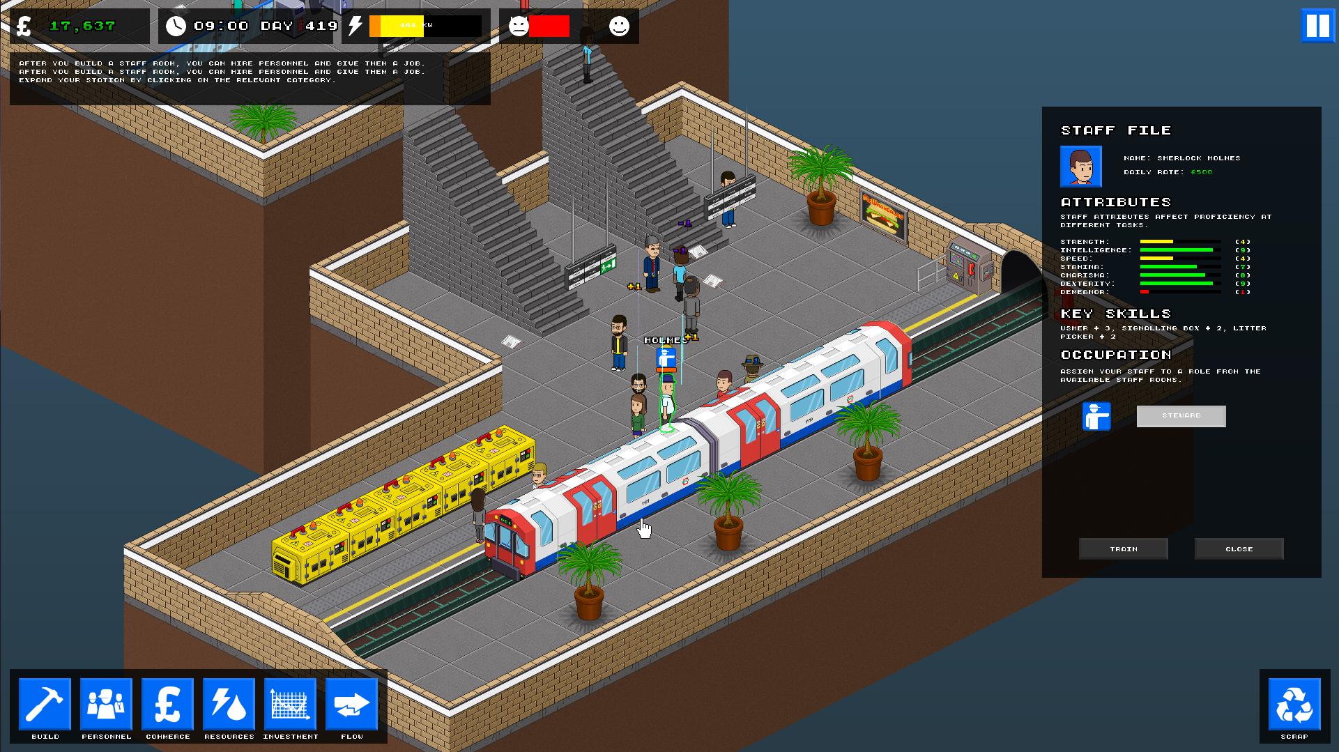 Скриншот из игры Overcrowd: A Commute 'Em Up - 10