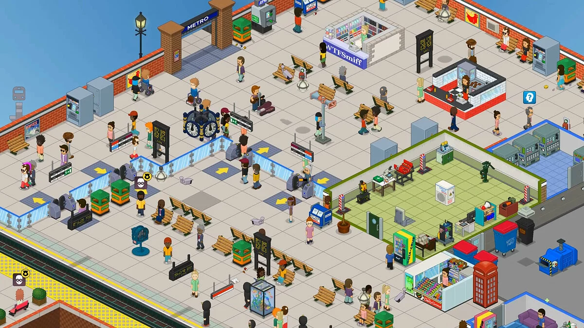 Скриншот из игры Overcrowd: A Commute 'Em Up - 19