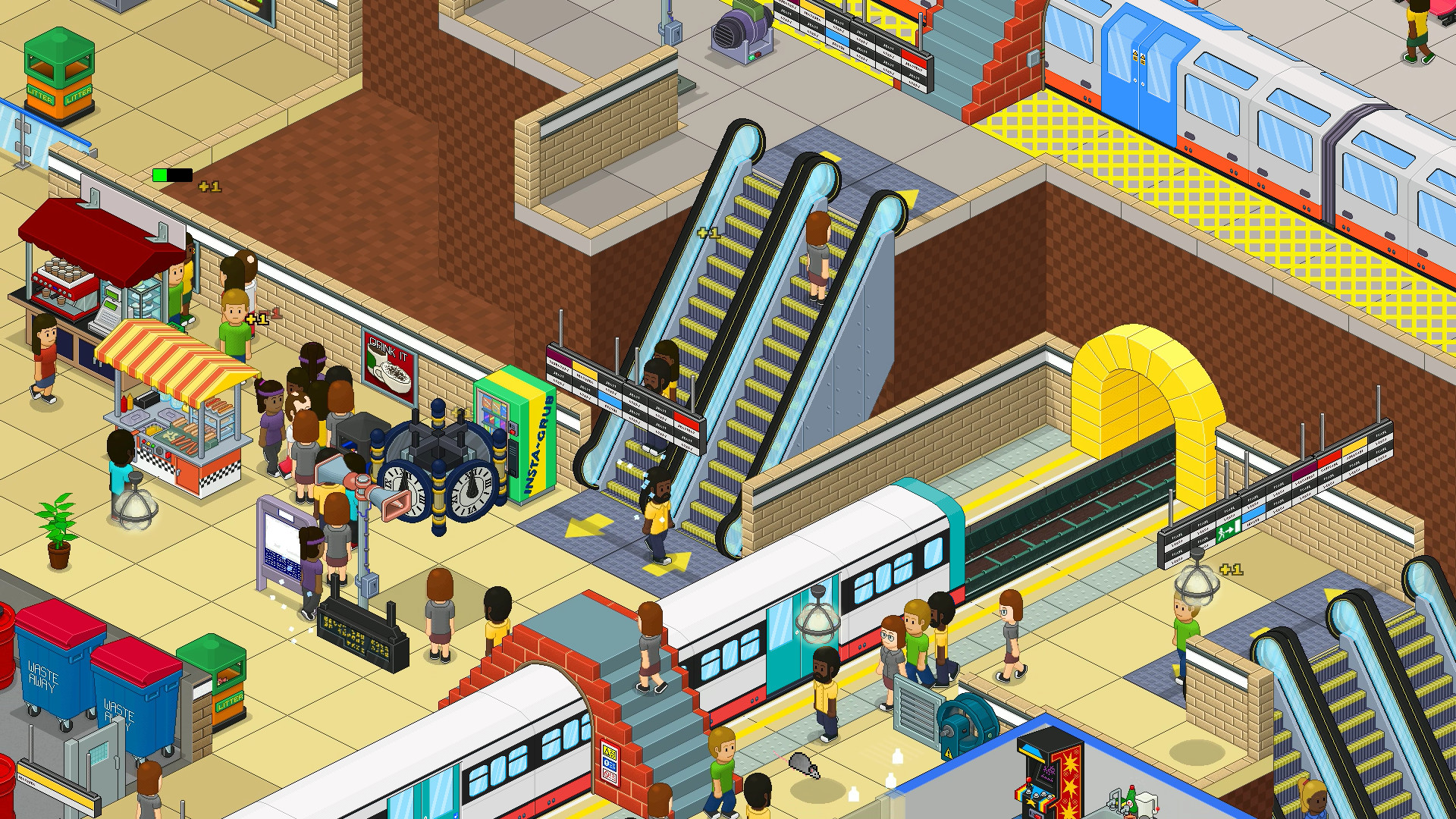 Скриншот из игры Overcrowd: A Commute 'Em Up - 2