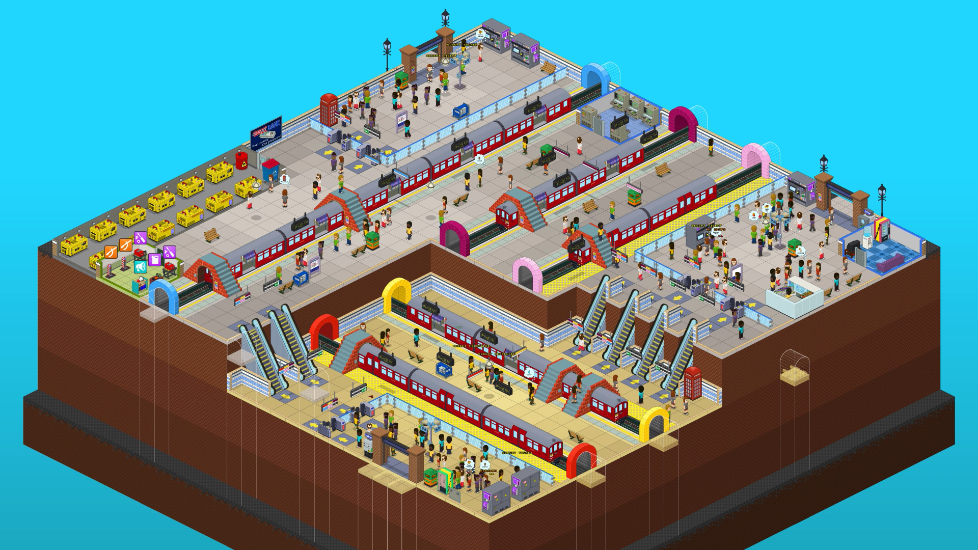 Скриншот из игры Overcrowd: A Commute 'Em Up - 6