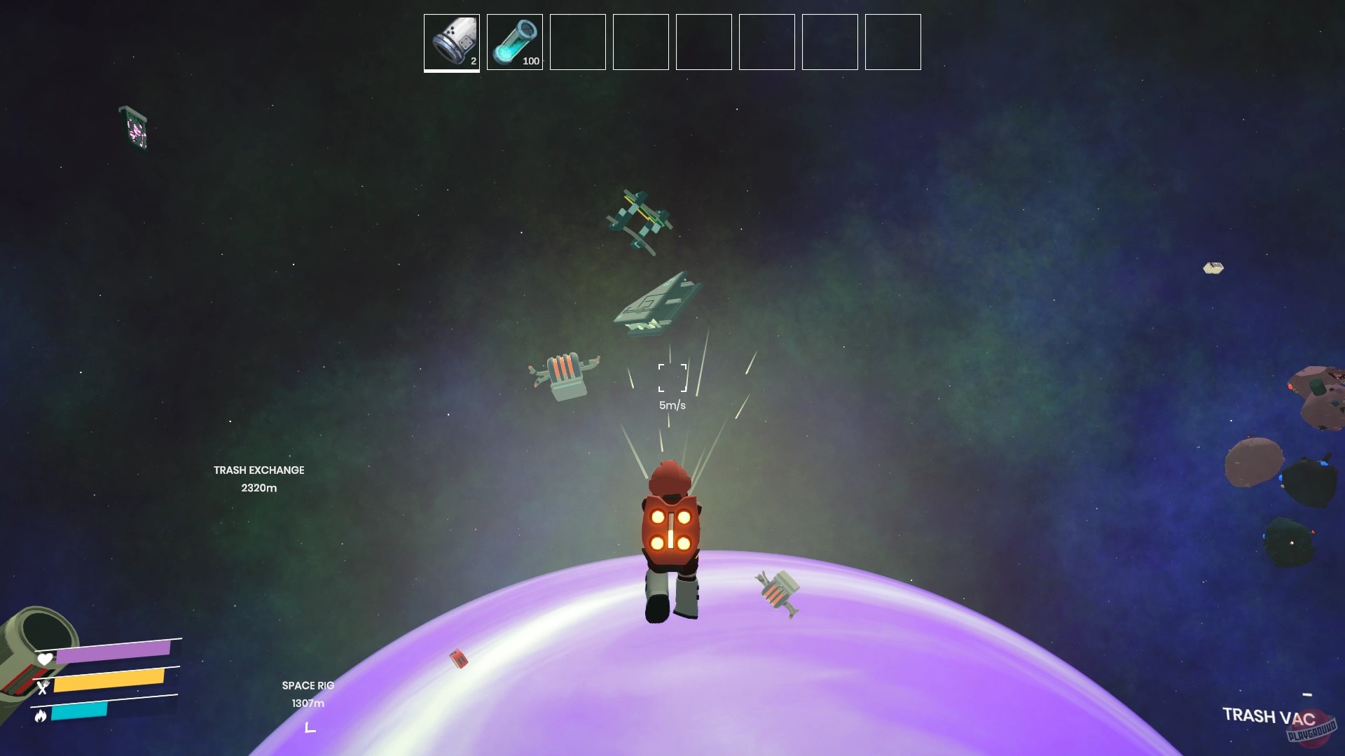 Скриншот из игры Space Trash Scavenger - 16