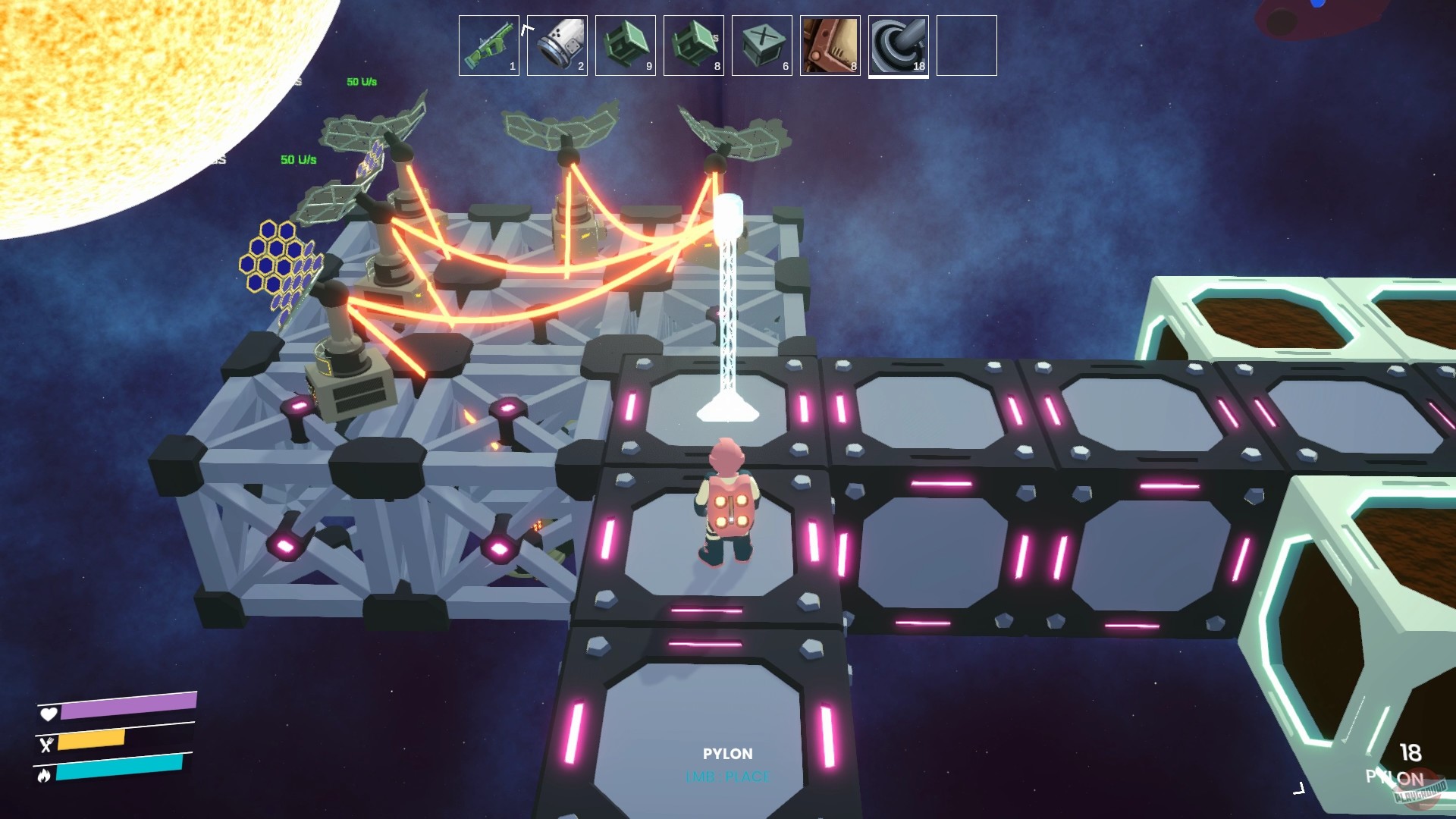 Скриншот из игры Space Trash Scavenger - 3