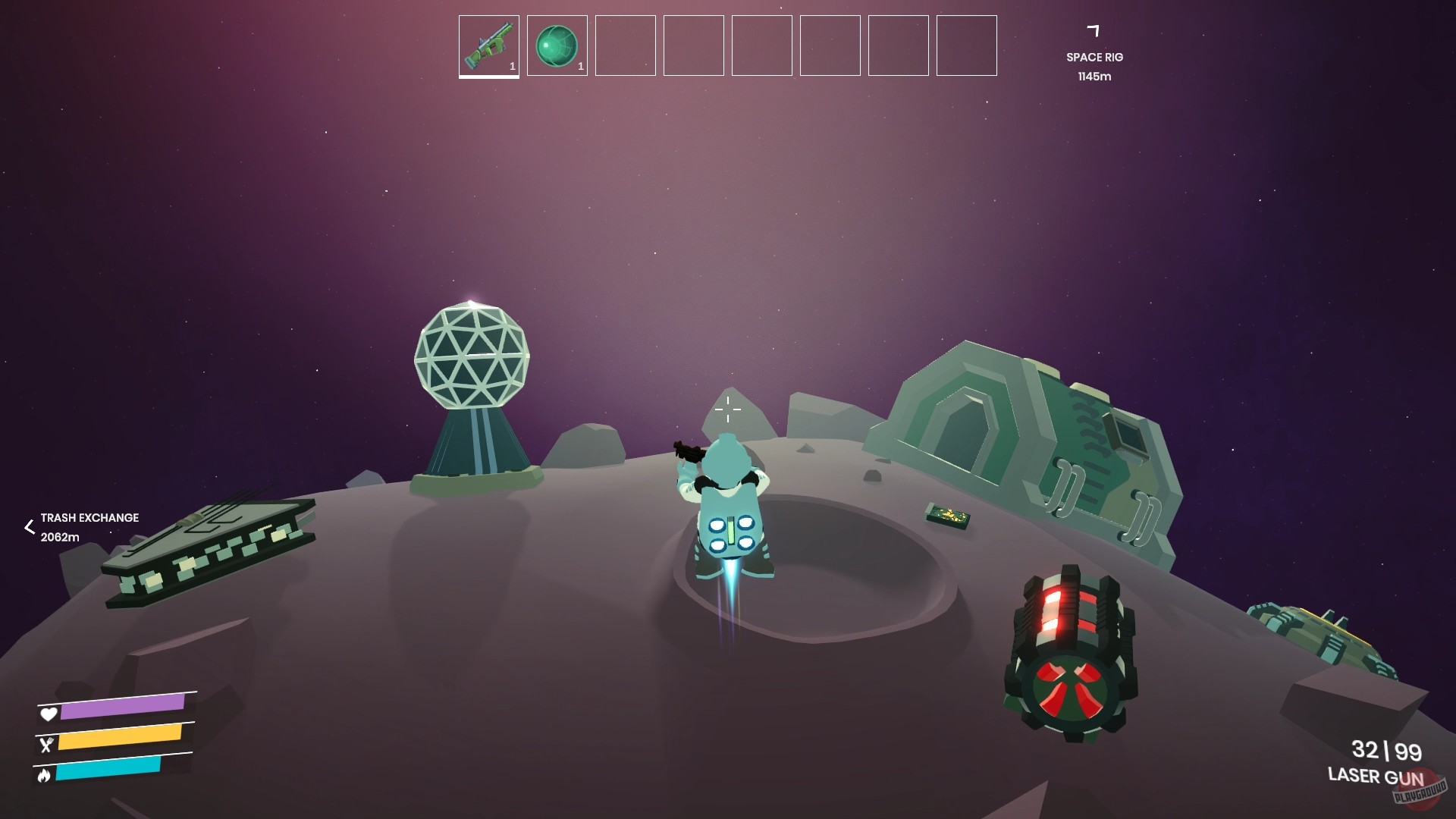 Скриншот из игры Space Trash Scavenger - 1