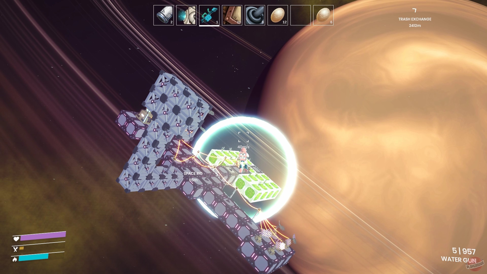 Скриншот из игры Space Trash Scavenger - 24