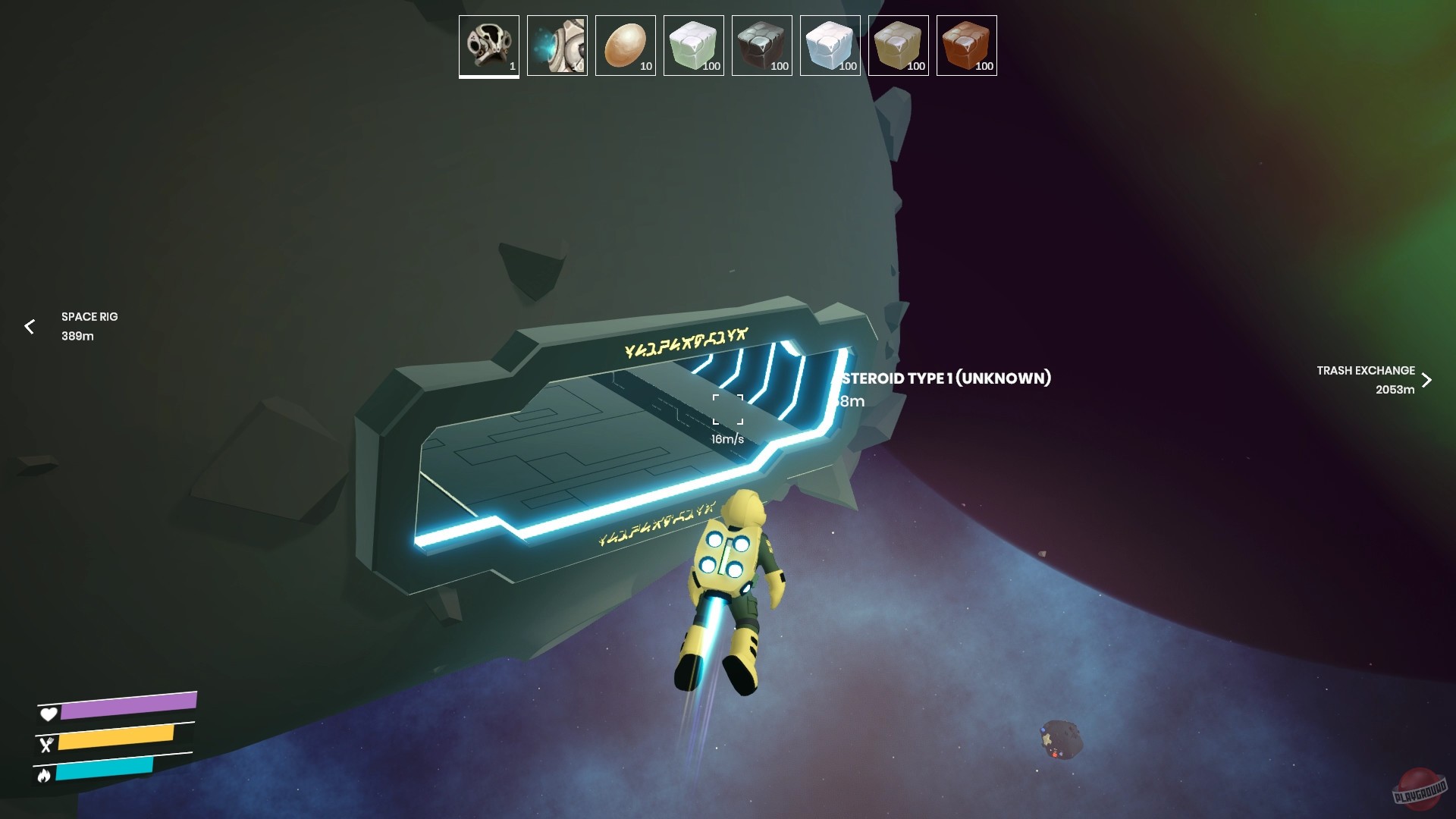 Скриншот из игры Space Trash Scavenger - 18