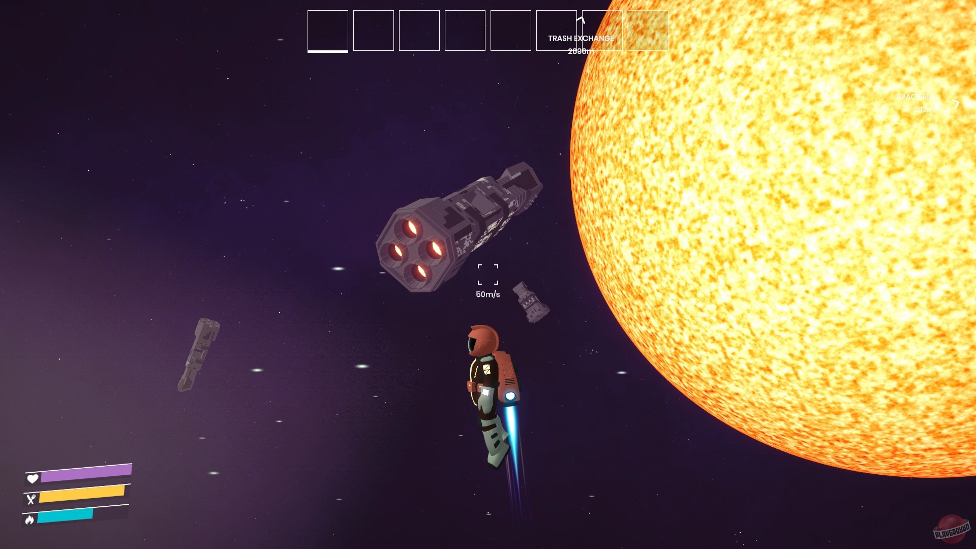 Скриншот из игры Space Trash Scavenger - 8