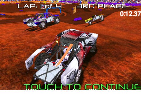 Скриншот из игры Pro Truck Rally - 1