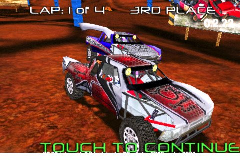 Скриншот из игры Pro Truck Rally - 3