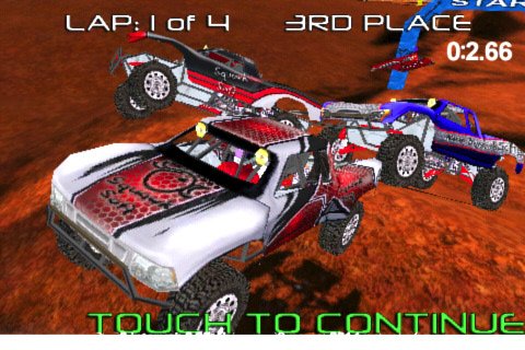 Скриншот из игры Pro Truck Rally - 4