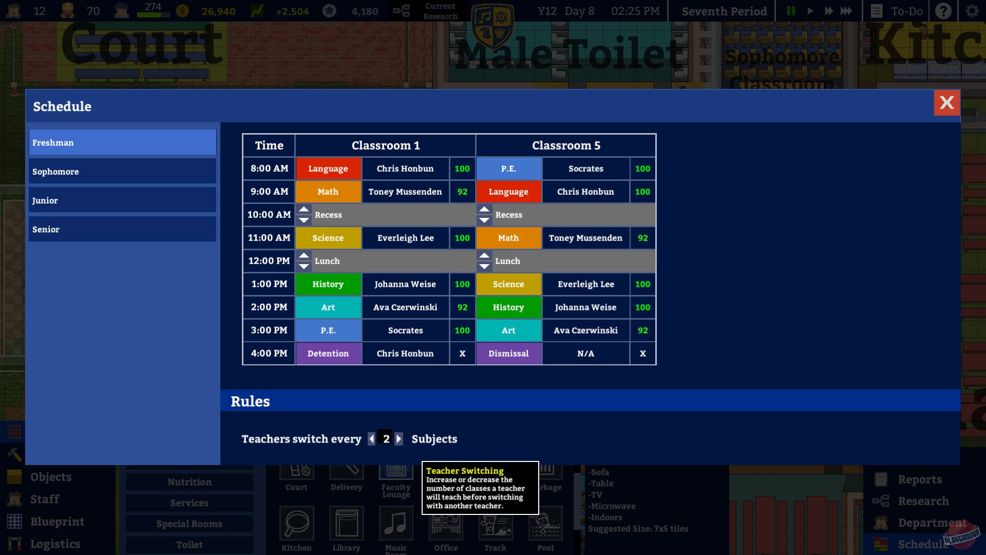 Скриншот из игры Academia : School Simulator - 34