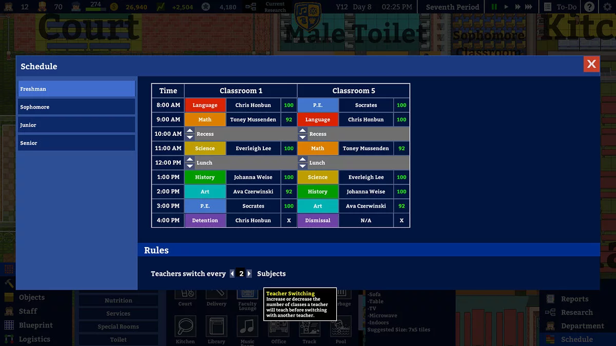 Скриншот из игры Academia : School Simulator - 49
