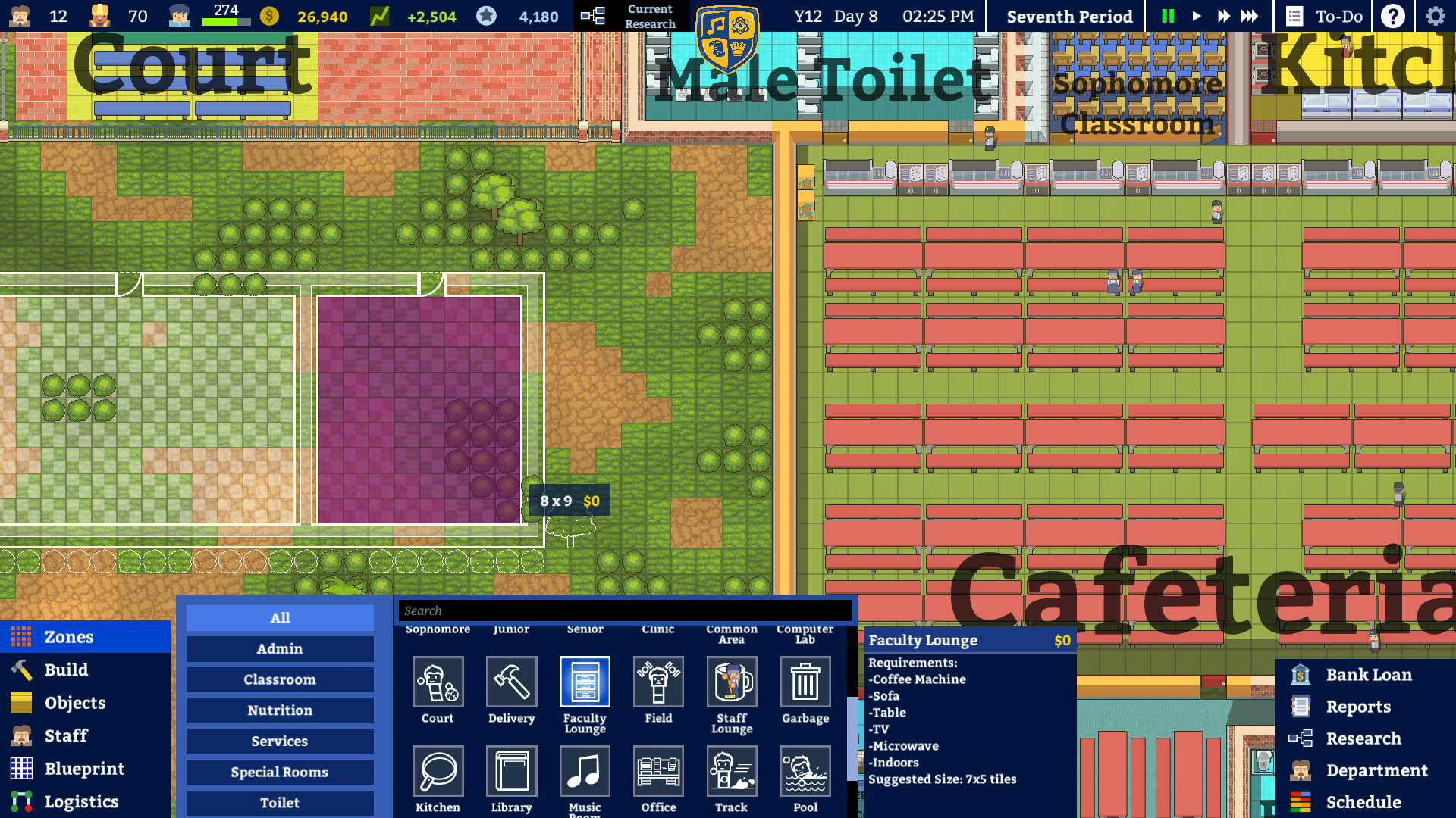 Скриншот из игры Academia : School Simulator - 3