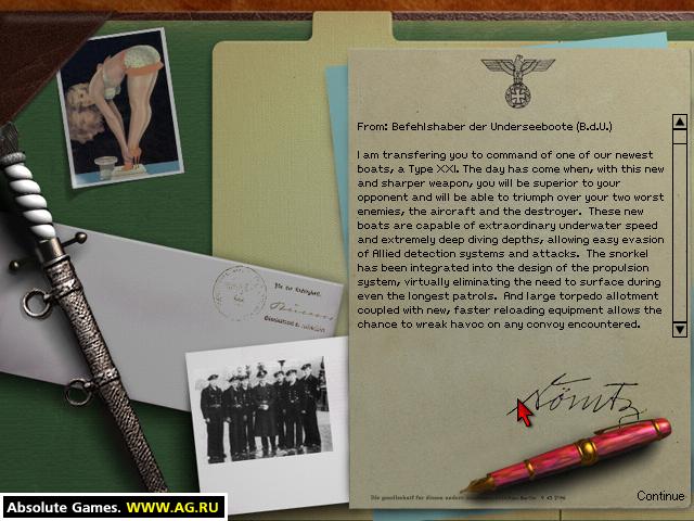 Скриншот из игры Silent Hunter 2 - 18