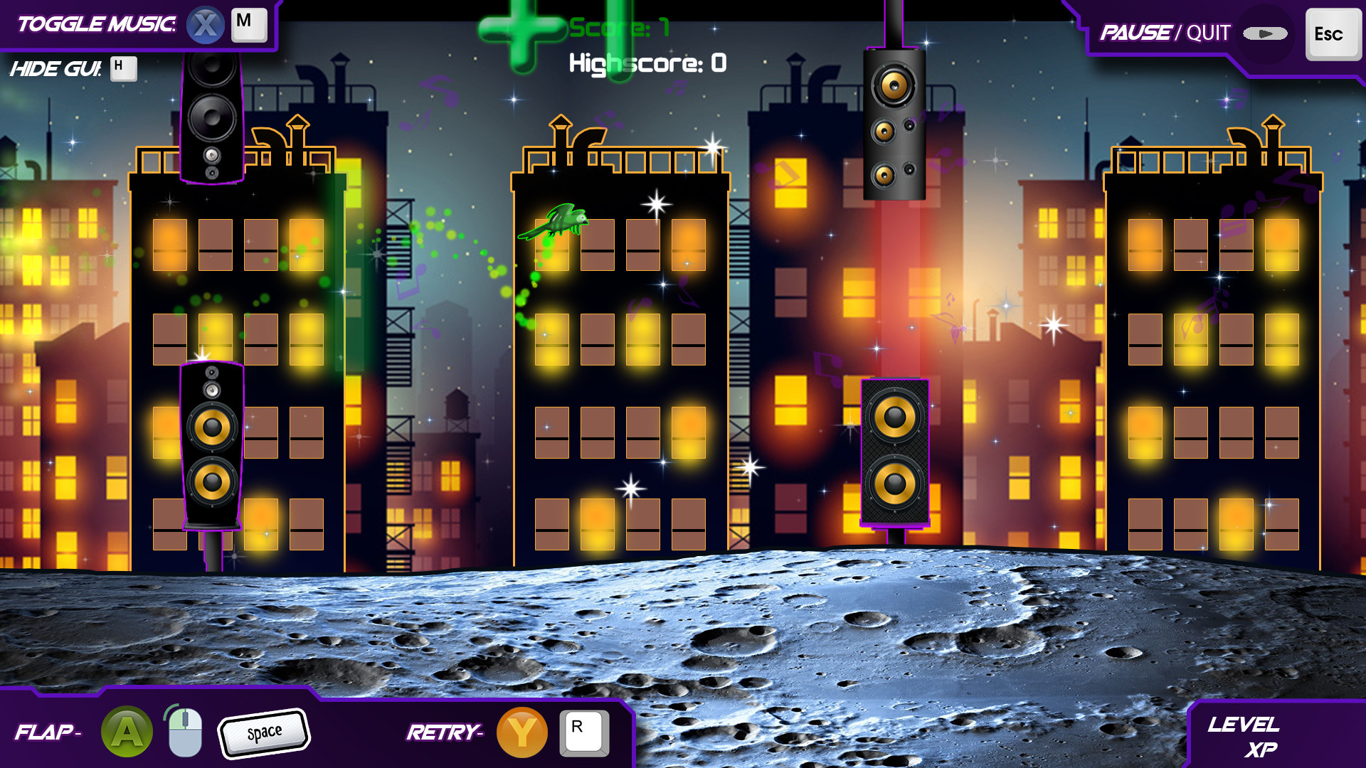 Скриншот из игры Dubstep Bird - 1