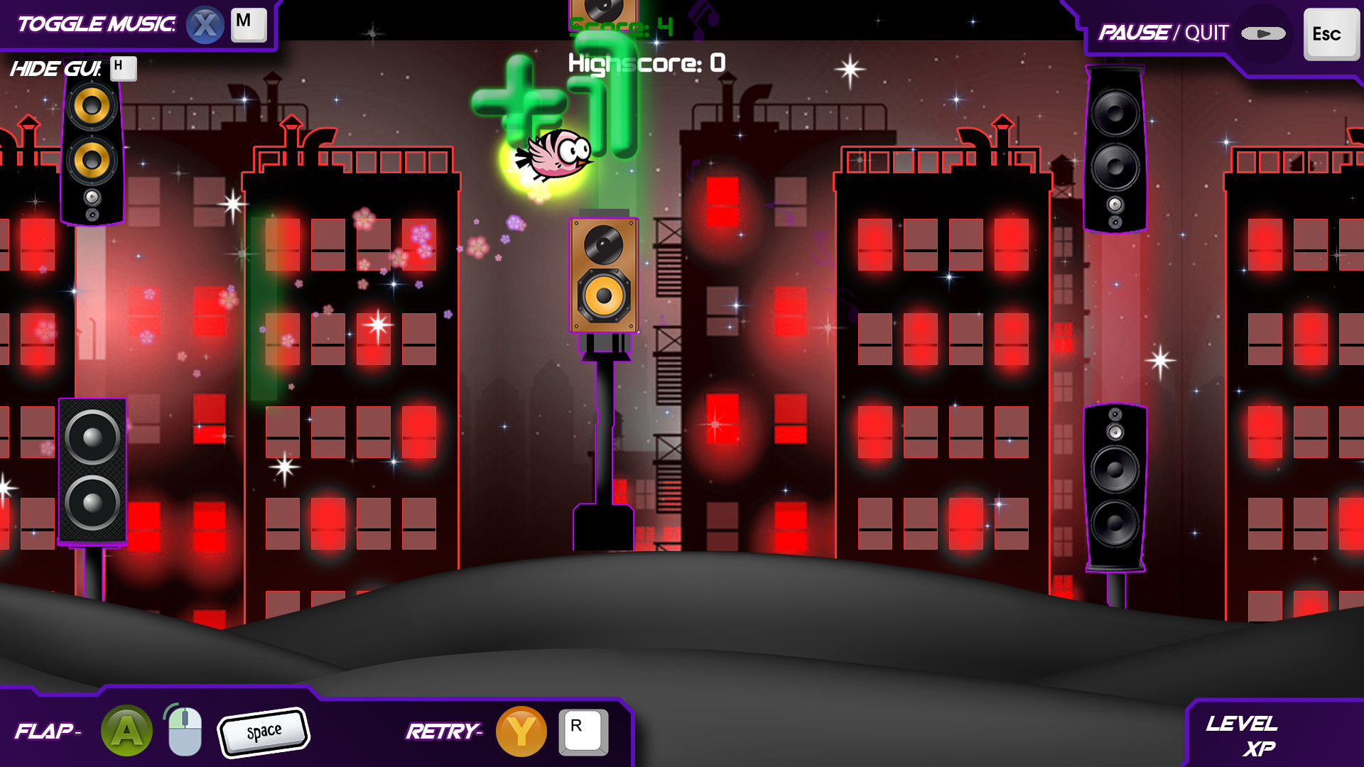 Скриншот из игры Dubstep Bird - 4