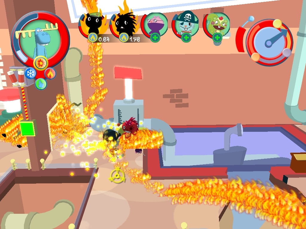 Скриншот из игры Happy Tree Friends: False Alarm - 8