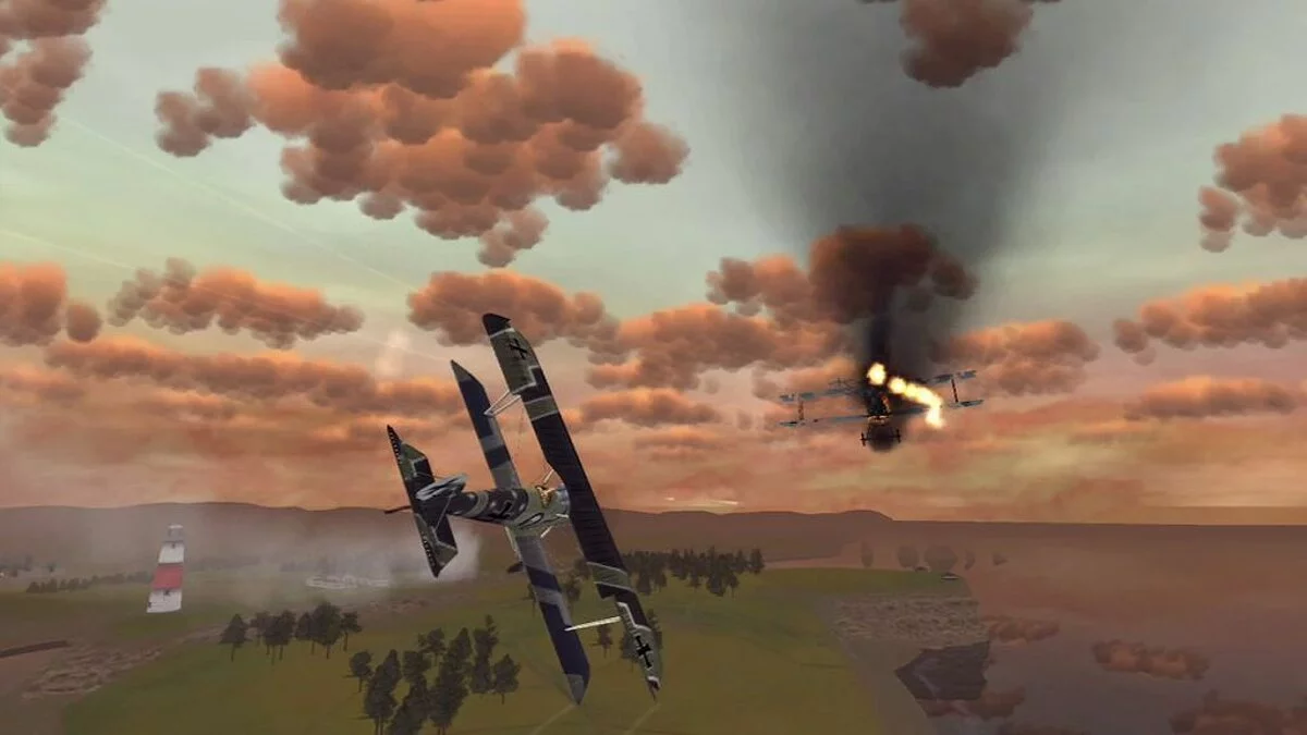 Скриншот из игры Red Baron Arcade - 12