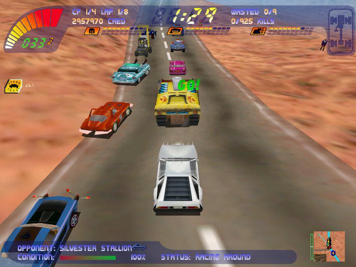 Скриншот из игры Carmageddon 2: Carpocalypse Now - 81