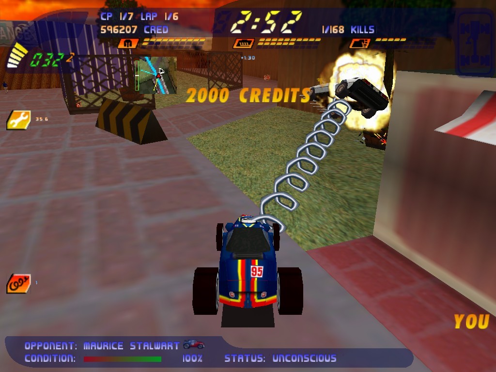 Скриншот из игры Carmageddon 2: Carpocalypse Now - 55