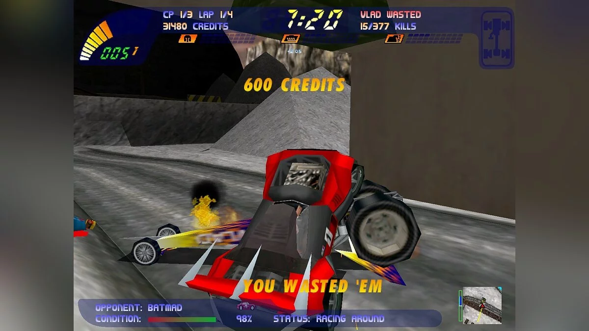 Скриншот из игры Carmageddon 2: Carpocalypse Now - 23