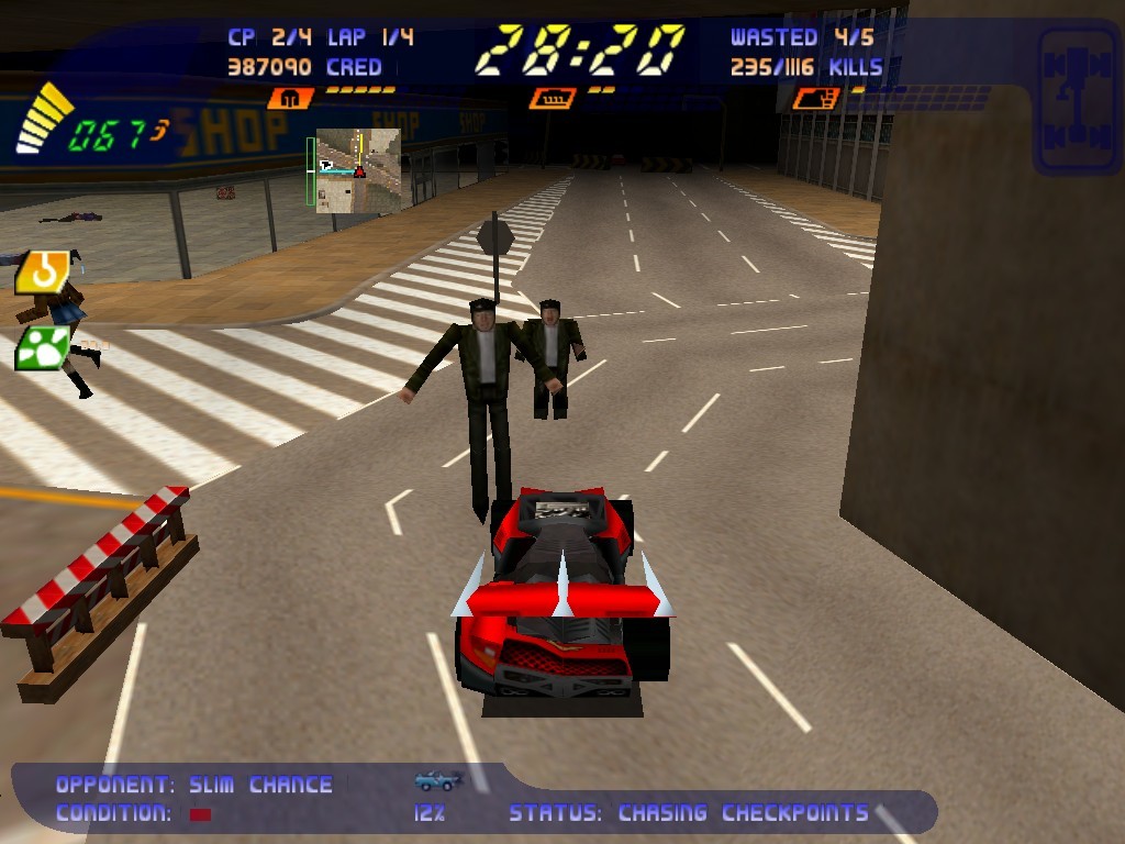 Скриншот из игры Carmageddon 2: Carpocalypse Now - 36