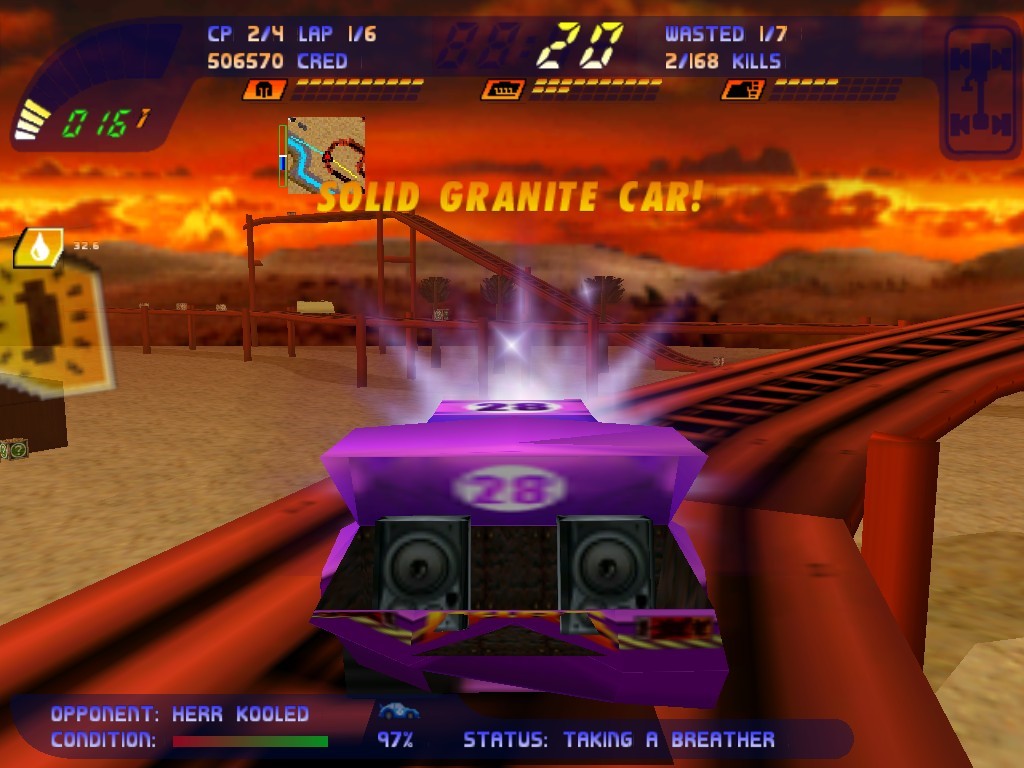 Скриншот из игры Carmageddon 2: Carpocalypse Now - 41