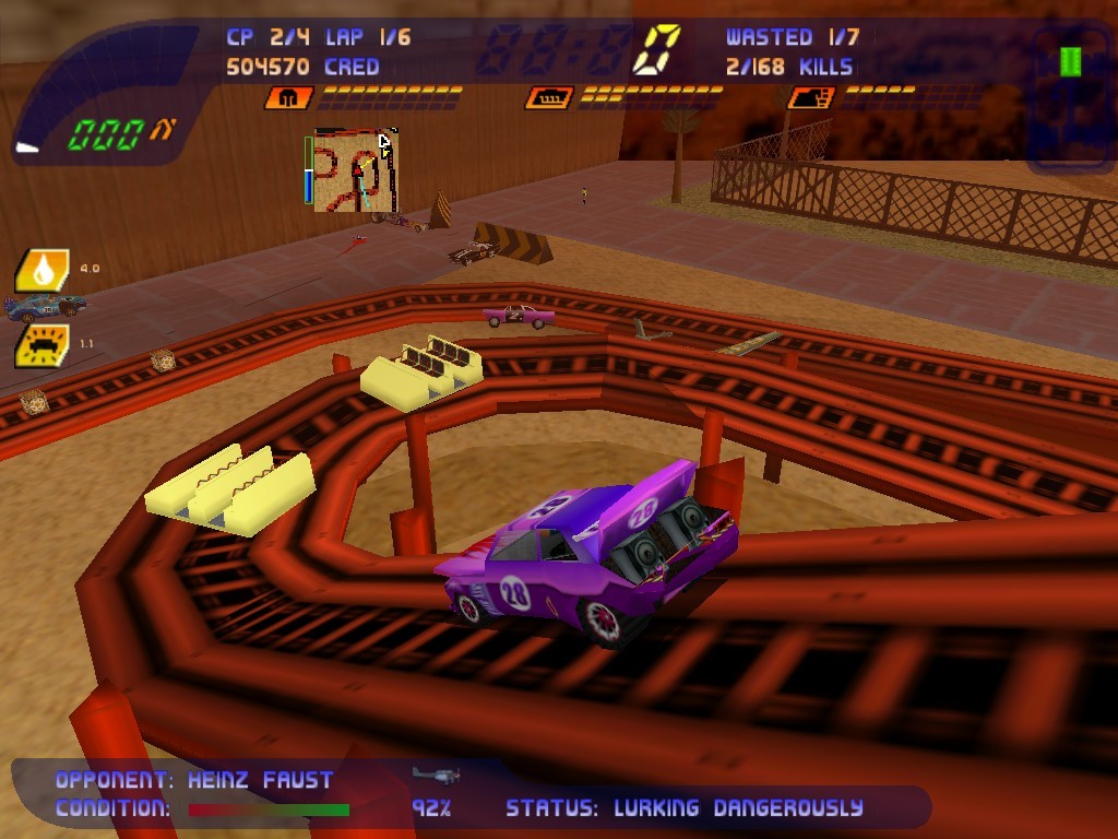 Скриншот из игры Carmageddon 2: Carpocalypse Now - 9