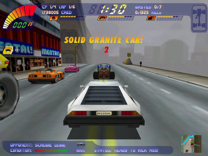 Скриншот из игры Carmageddon 2: Carpocalypse Now - 16