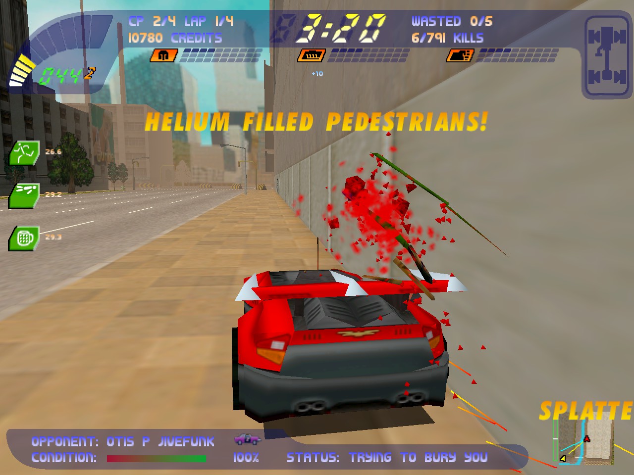 Скриншот из игры Carmageddon 2: Carpocalypse Now - 67