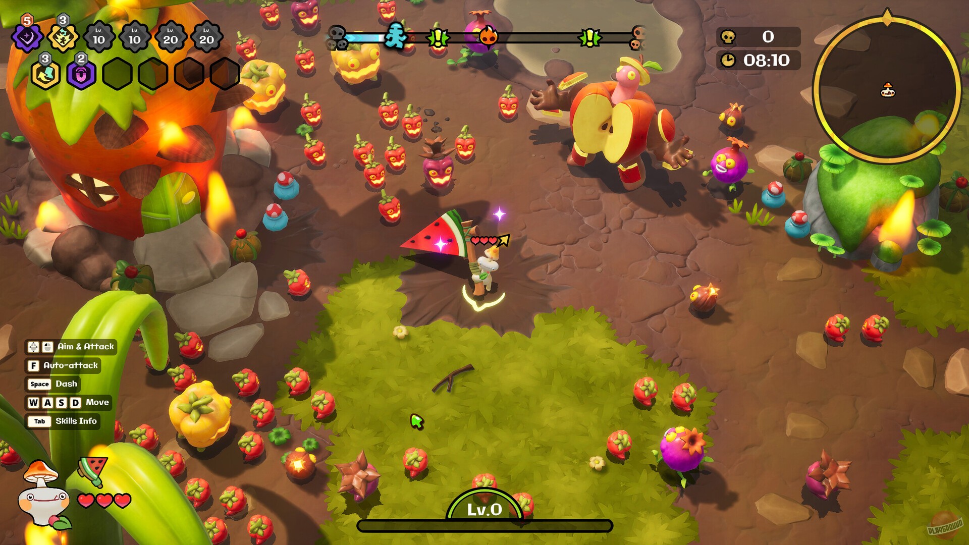 Скриншот из игры Funguys Swarm - 5