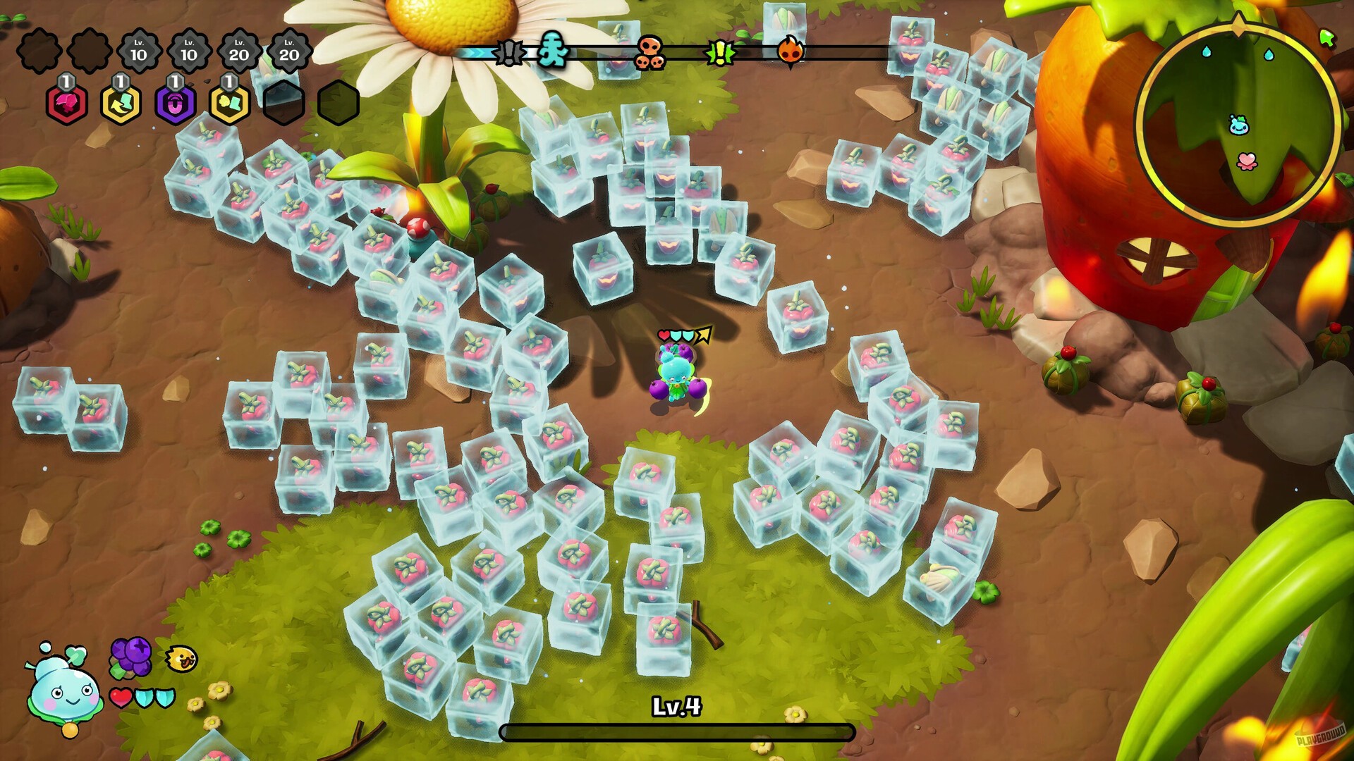 Скриншот из игры Funguys Swarm - 2