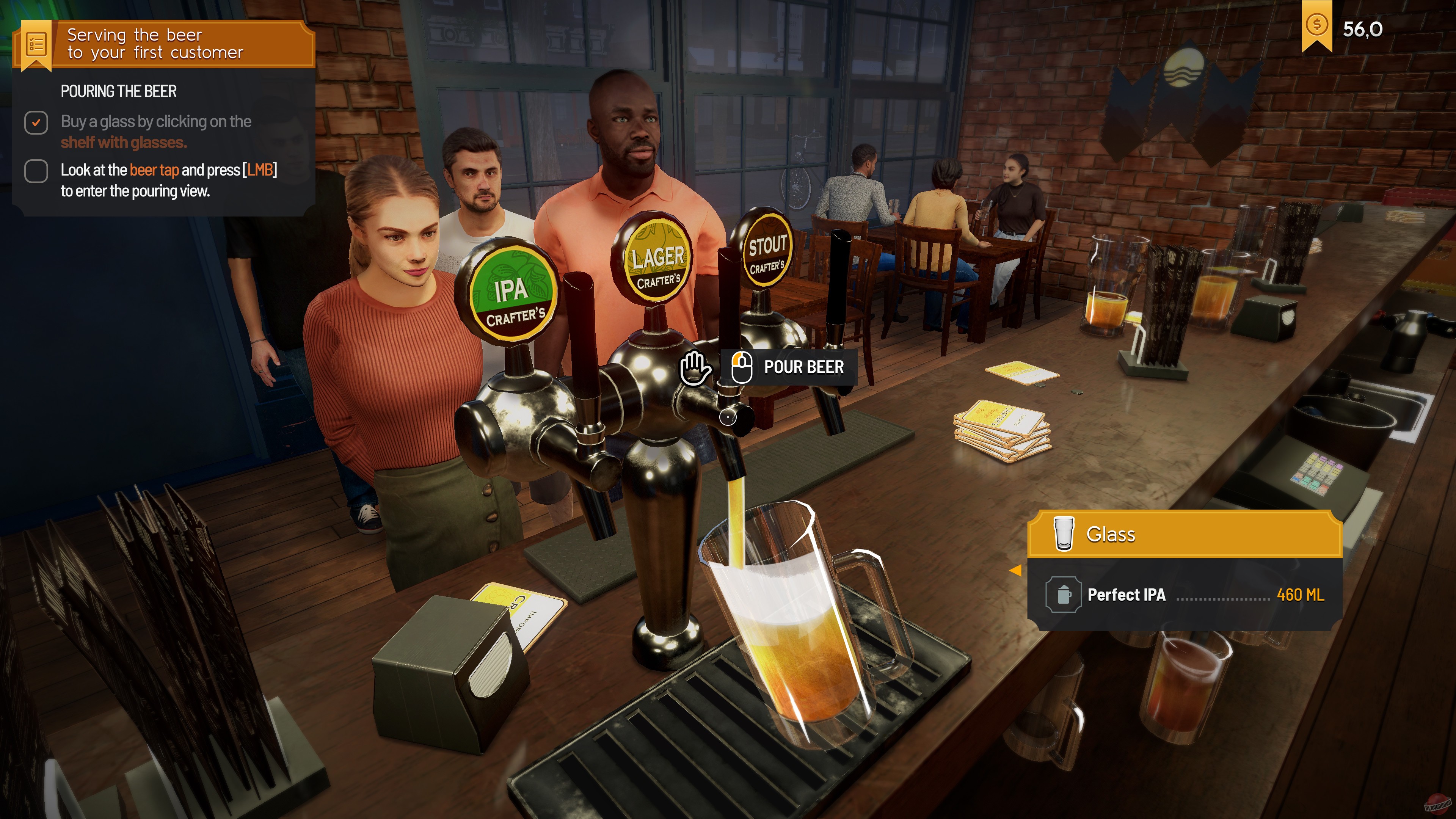 Скриншот из игры Brewpub Simulator - 18