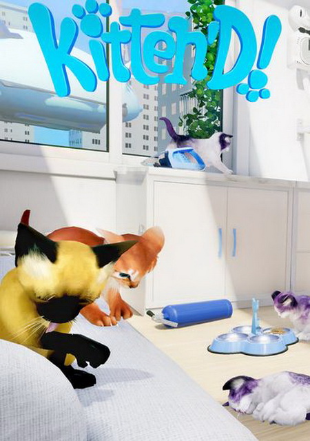 Обложка игры Kitten'd