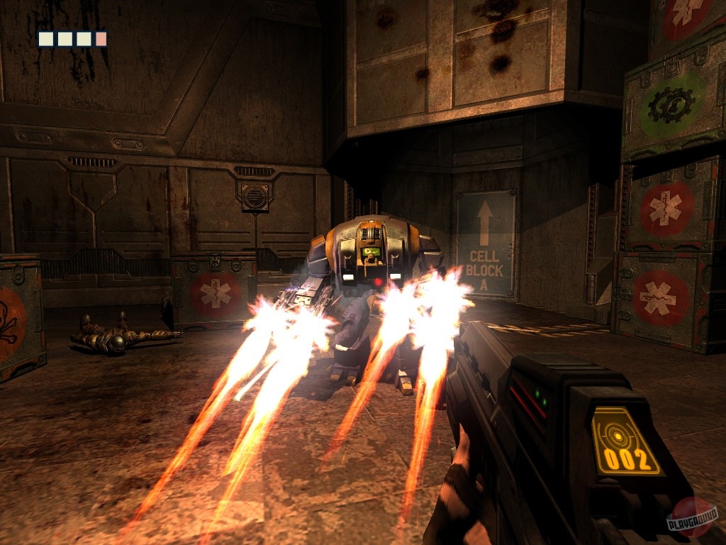 Скриншот из игры The Chronicles of Riddick: Escape from Butcher Bay - 9