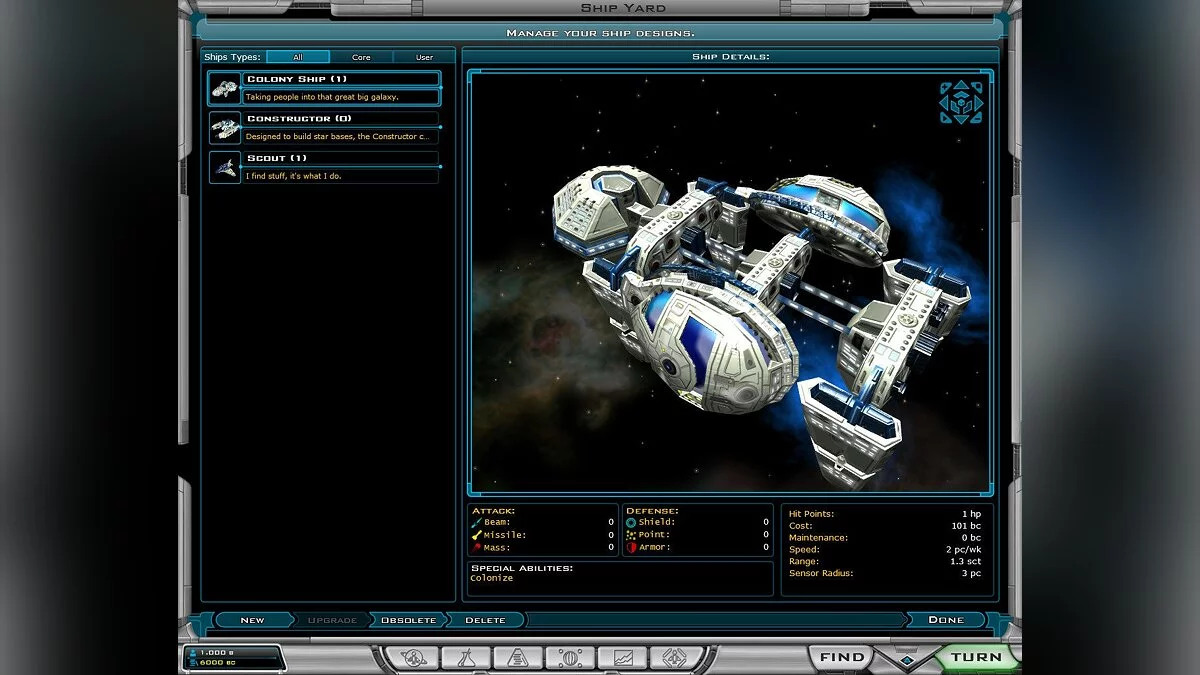 Скриншот из игры Galactic Civilizations 2: Dread Lords - 17