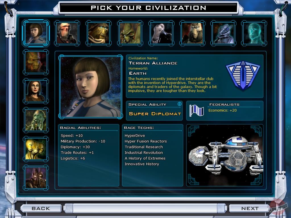 Скриншот из игры Galactic Civilizations 2: Dread Lords - 19