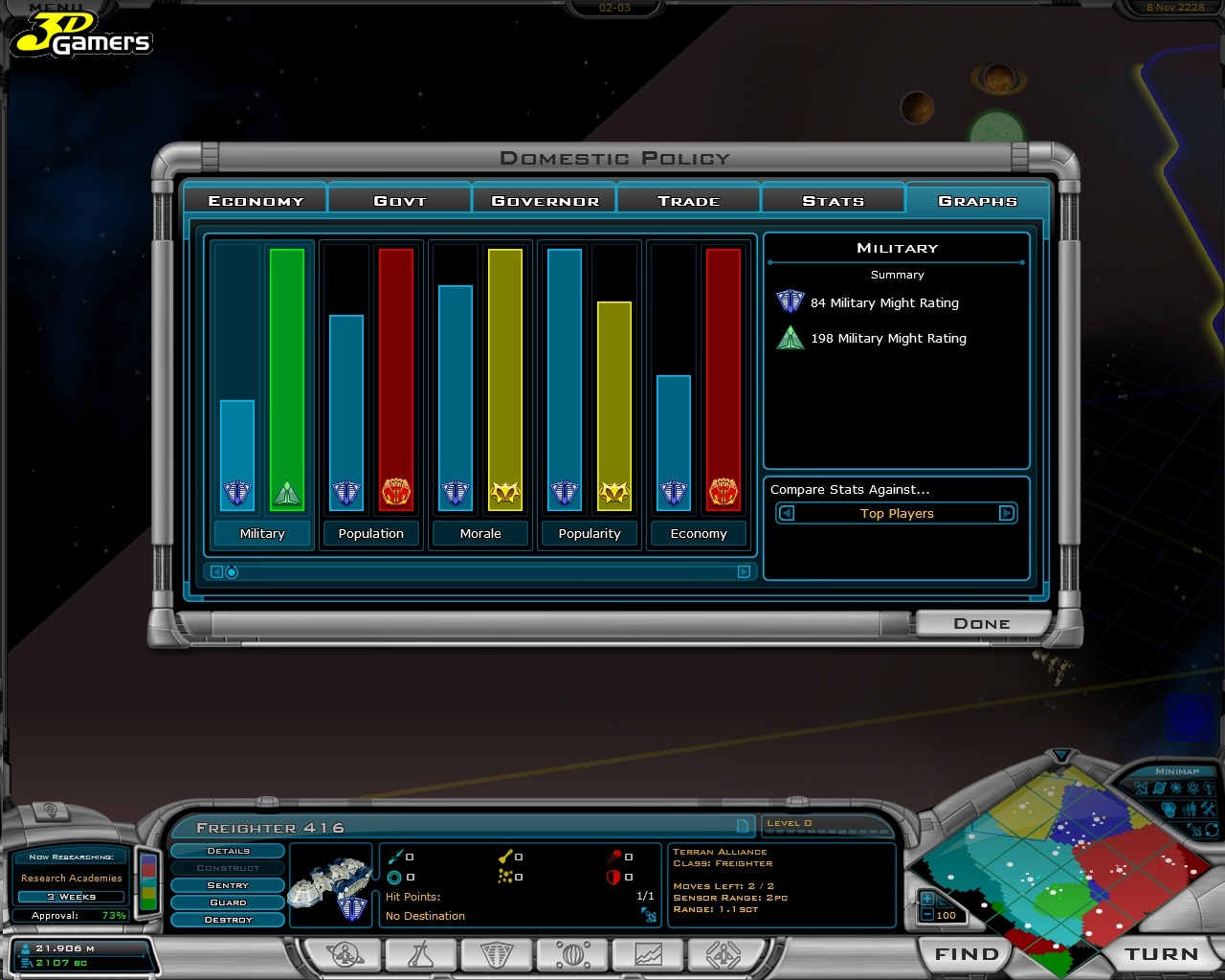 Скриншот из игры Galactic Civilizations 2: Dread Lords - 88