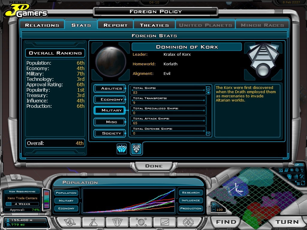 Скриншот из игры Galactic Civilizations 2: Dread Lords - 93