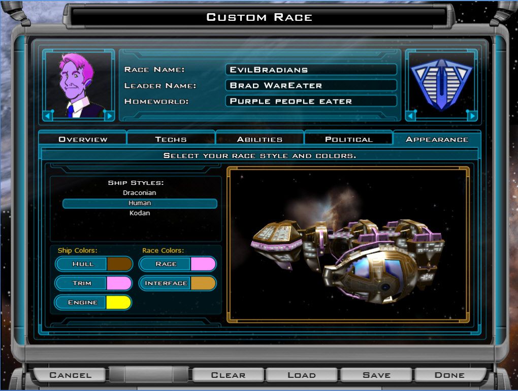 Скриншот из игры Galactic Civilizations 2: Dread Lords - 8