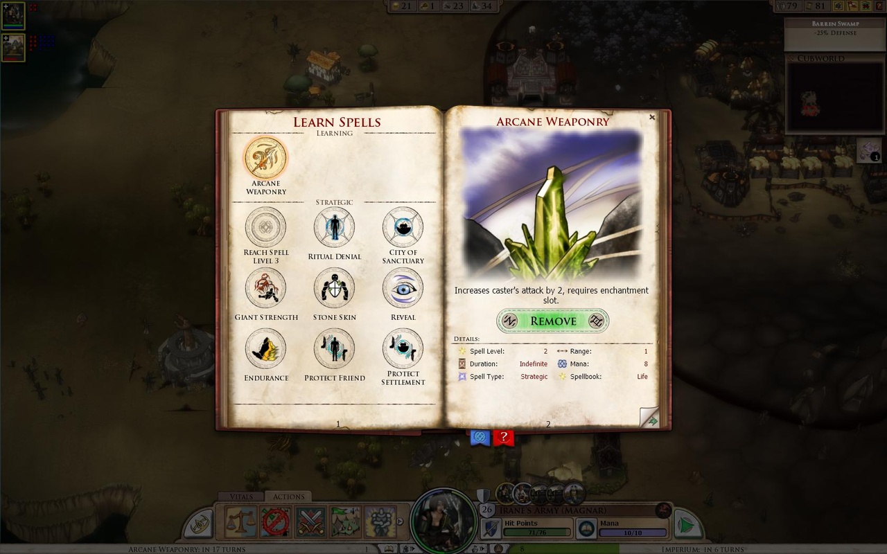 Скриншот из игры Elemental: War of Magic - 43