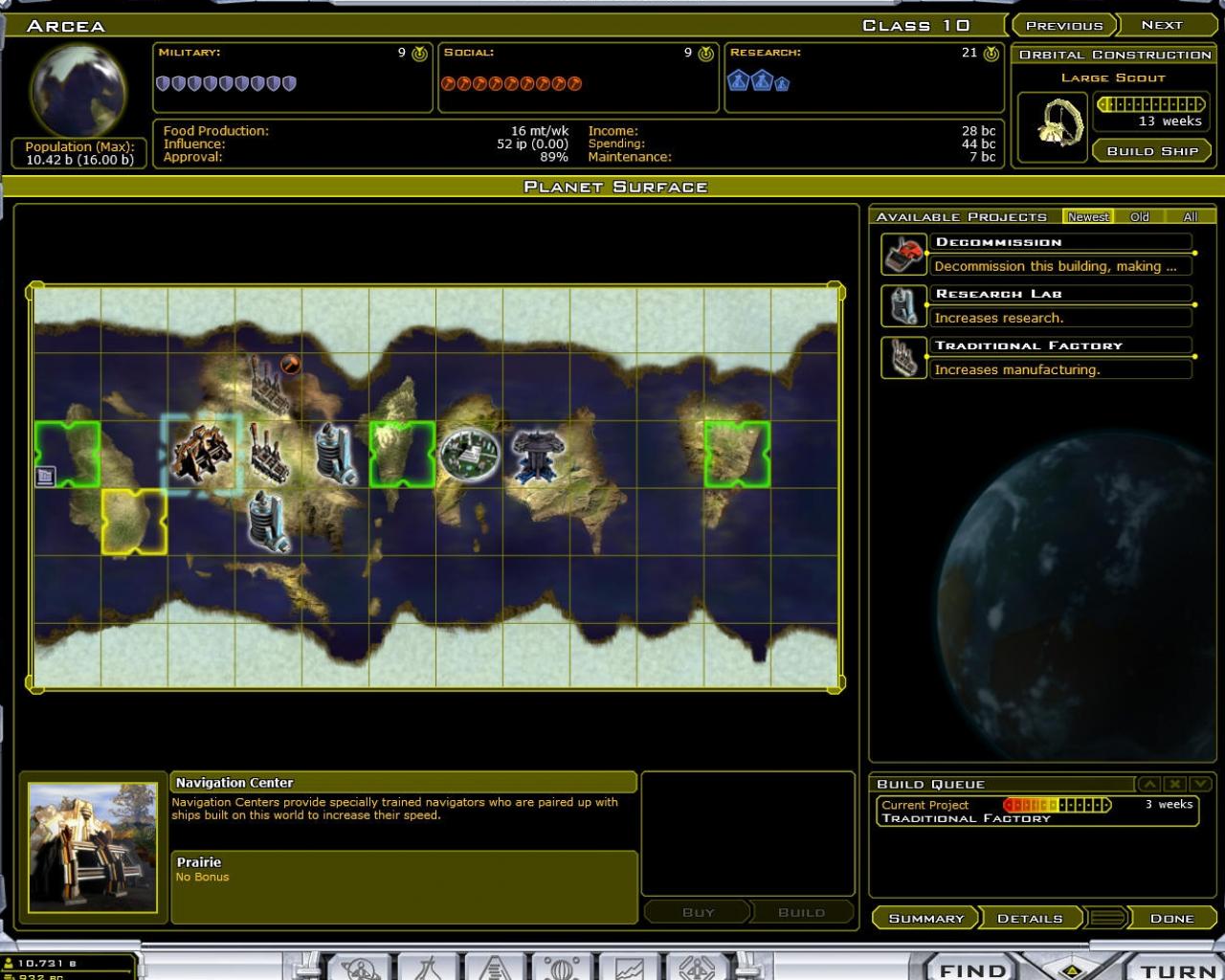 Скриншот из игры Galactic Civilizations 2: Twilight of the Arnor - 11