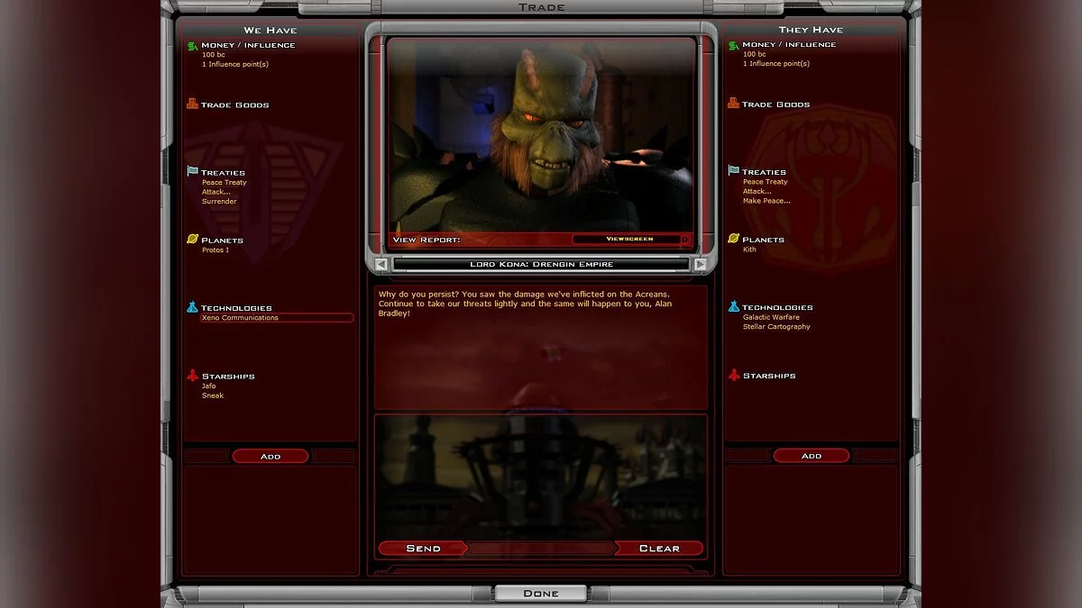 Скриншот из игры Galactic Civilizations 2: Twilight of the Arnor - 5