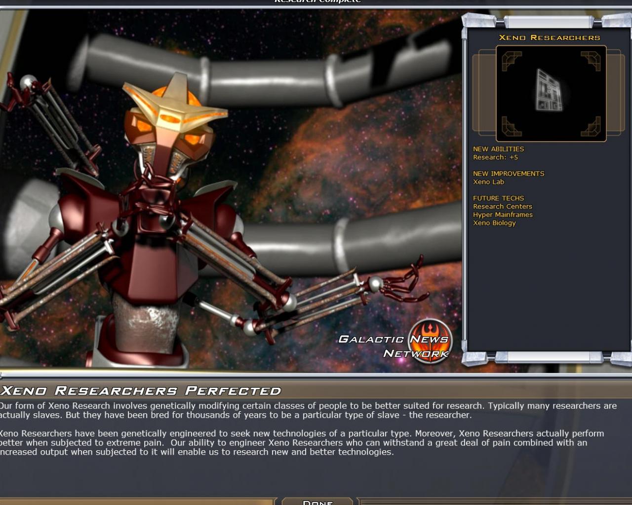Скриншот из игры Galactic Civilizations 2: Twilight of the Arnor - 29