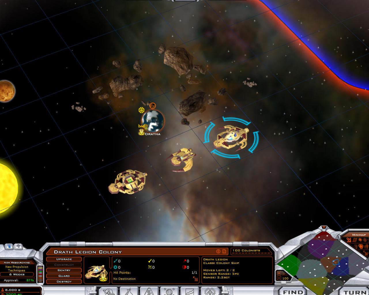 Скриншот из игры Galactic Civilizations 2: Twilight of the Arnor - 17